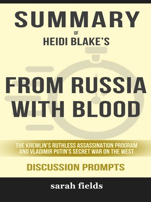cover image of From Russia with Blood